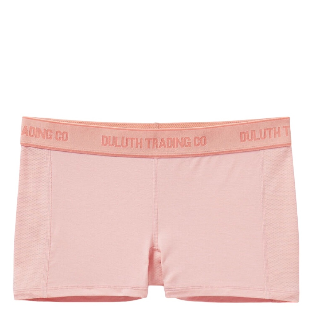 Duluth Trading Co Pink Women's Boxer Brief Panties